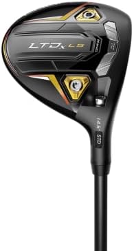 Cobra Golf 2022 LTDX LS Mens Fairway Matte Black Gold Fusion