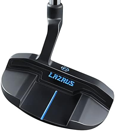 LAZRUS Premium Black Golf Putter with Putter Head Cover Right
