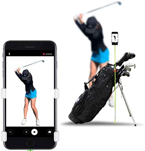 SelfieGOLF Record Golf Swing Cell Phone Holder Golf Analyzer