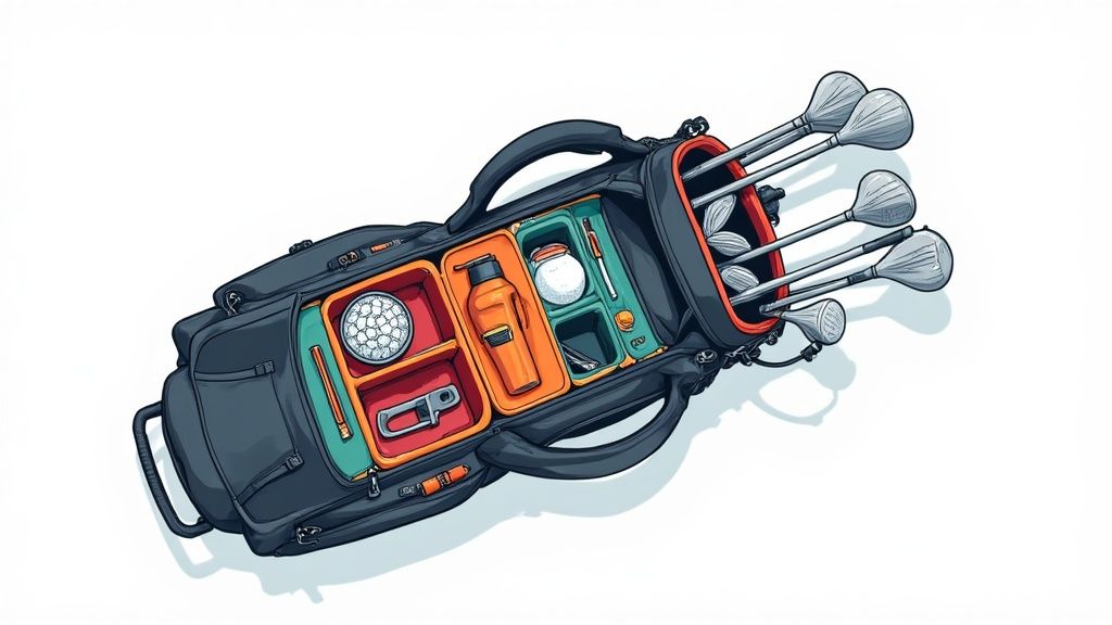 7 tips how to organize my golf bag