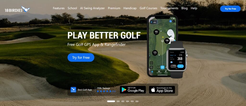 18Birdies 18birdies website